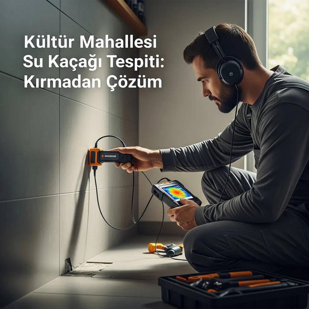 Kültür Mahallesi Su Kaçağı Tespiti: Kırmadan Çözüm 1764061376822